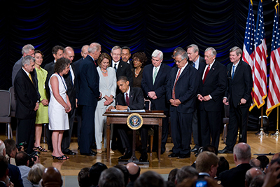 Dodd-Frank-Congress-Signing