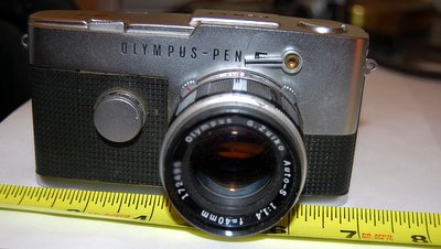 Camera and tape measure